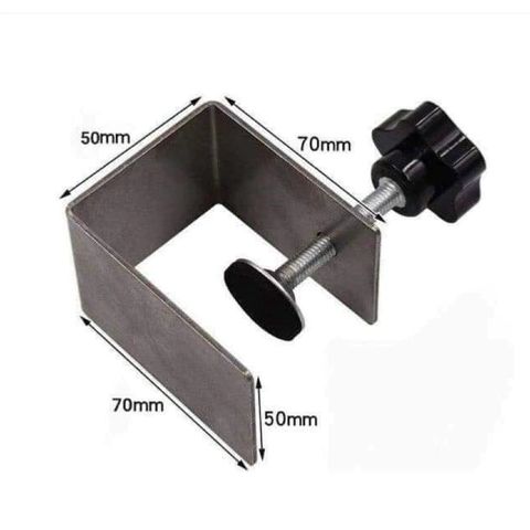Kẹp Cố Định Chữ G Dày 2ly - Dụng Cụ Lắp Mặt Ngăn Kéo 50x70x100mm Bằng Inox Chắc Chắn, Tiện Dụng Cho Tủ Gỗ