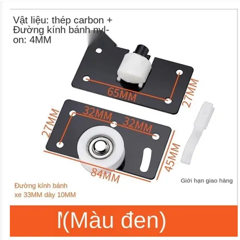 Bộ Bánh Xe Cửa Lùa Hammered 378 – Bánh xe lùa cửa tủ –Thiết Kế Cứng Cáp Và Bền Bỉ