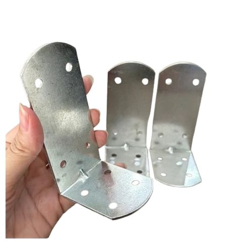 Bộ 2 cái ke góc chữ L 8 lỗ 12CMx4.5CMx6CM loại dày tốt - Nẹp góc chữ L-Pass góc vuông số 35