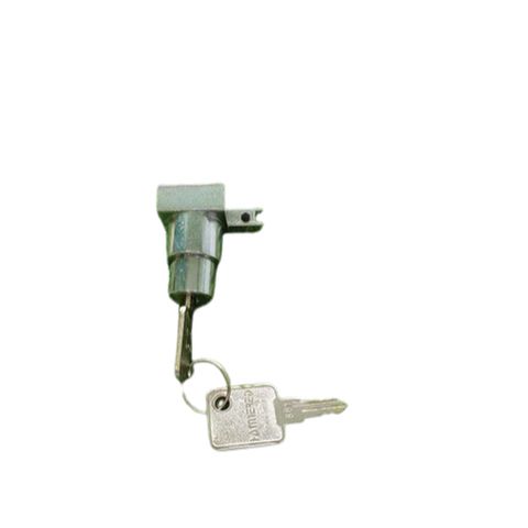 Khóa Nhấn Cửa Lùa Một Chiều Hammered cho Tủ Kiếng - Thiết Kế Đơn Giản, Bền Bỉ với 2 Chìa Khóa Sản Phẩm Tiện Ích
