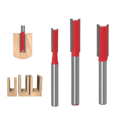 Mũi phay gỗ thẳng mũi soi lấy nền lắp máy phay cầm tay và trục đứng MST-DO-TQ