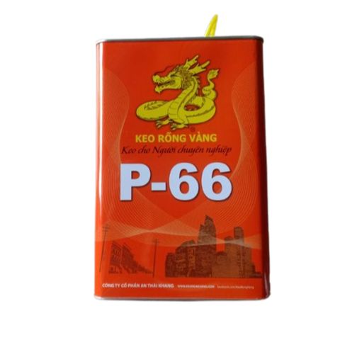Keo Rồng Vàng P66 3KG - Keo Dán Đa Năng Cho Gỗ, Da, Vải, Xây Dựng, Thủ Công Mỹ Nghệ - Độ Dính Cao, Khô Nhanh, Dễ Sử Dụng