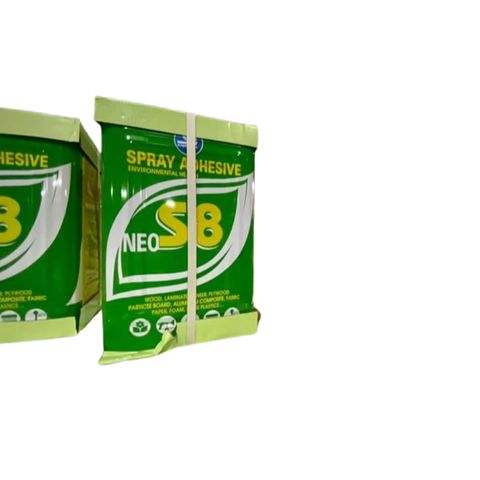 Keo phun dán gỗ S8, Keo phun dán gỗ nội thất gỗ công nghiệp MDF Hộp 3,3kg