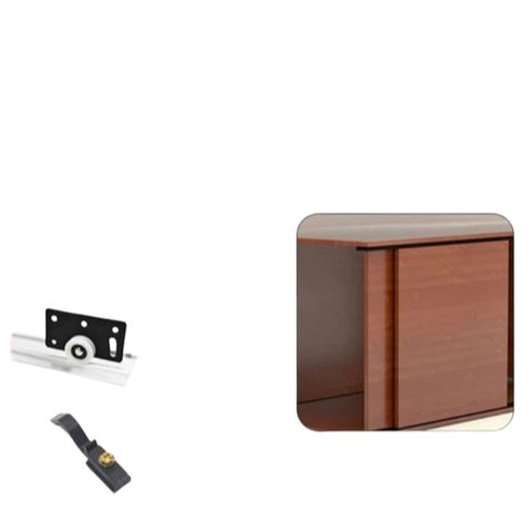Bánh Xe Cửa Lùa UI Phi 30MM - Bộ 2 Linh Kiện Dùng Cho Cửa Trượt Tủ Quần Áo, Cửa Bếp - Tiện Lợi, Hiện Đại, Vận Hành Êm Ái