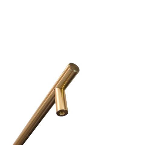 Tay Nắm Tủ Vàng 192mm - Thiết Kế Đũa Kim Loại Sang Trọng Cho Tủ Bếp và Tủ Quần Áo