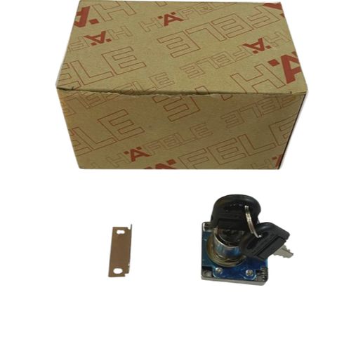 Khóa Tủ Vuông Hafele 232.01.220 - Khóa Cửa Đồ Gỗ Hợp Kim Kẽm Mạ Niken, Dùng Cho Hộc Kéo, Lắp Đặt Dễ Dàng