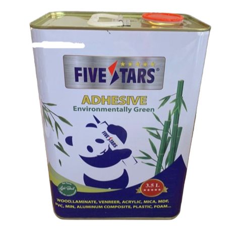Keo phun laminate - Dán chỉ nhựa và ván công nghiệp FIVESTARS, thùng 3.5L