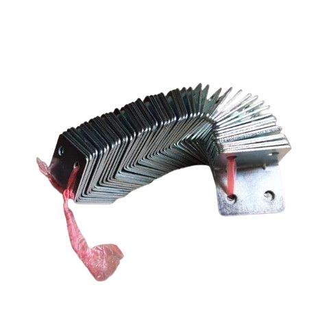 Ke Sắt Góc Vuông 4 Lỗ 3F5 - Bộ 50 Cái Chất Liệu Mạ Niken Chịu Lực Tốt, Dày 1.5mm, Tương Thích Dụng Cụ Tiện Ích