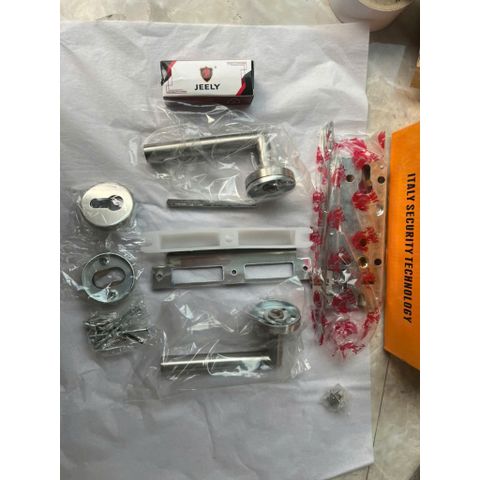 Khóa Phân Thể JEELY S03 VC Vặn Chìa - Khóa Cửa Gỗ Nhựa Inox SUS304 Hiện Đại, Phù Hợp Cửa Phòng và Cửa Chính