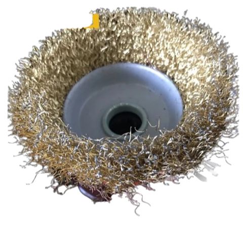 Bộ 2 bát đánh rỉ sắt 100mm - Dụng cụ làm sạch kim loại, phù hợp máy mài 100/110mm, chất liệu sợi thép bền chắc