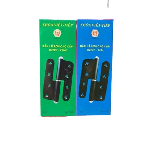 Bản lề Việt Tiệp 08127 làm bằng Sắt (Giá 1 hộp Trái Trái / Phải Phải)