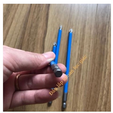 Đầu tô vít 4 cạnh có nam châm từ CHỐNG TRƯỢT dài 9cm Chất lượng kim loại siêu bền