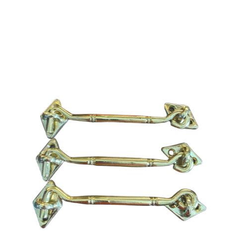 Móc Gió Cửa Đồng Thau Đúc Nguyên Khối - Chi Tiết Trạm Khắc Tinh Xảo, Bền Bỉ Dùng Cho Cửa Sổ, Ngăn Gió Va Đập