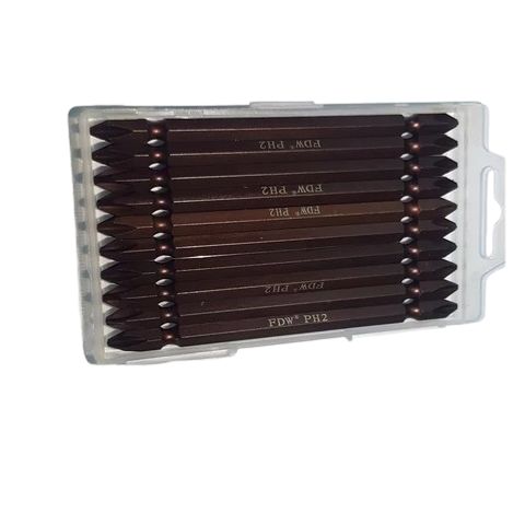 Bộ 10 Mũi Bắn Vít FDW 2 Đầu Bake 1 Tấc Chính Hãng Đài Loan - Mũi Vít Chất Lượng Cao, Đầu Tô Vít Đặc Biệt 110mm