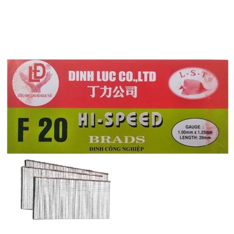 Đinh F – Đinh ghim bắn gỗ - F10, F15, F20, F25, F30, F35, F40, F50 - Phụ Kiện Ngành Gỗ