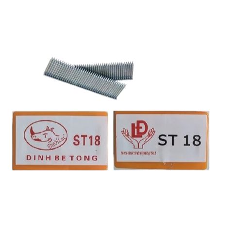 Đinh bê tông ST18 - Hộp 722 cây, đinh bắn tường chất lượng cao, dài 18mm - Dụng cụ xây dựng tiện ích hiệu quả