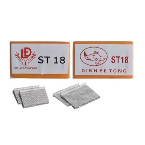 Đinh bê tông ST18 - Hộp 722 cây, đinh bắn tường chất lượng cao, dài 18mm - Dụng cụ xây dựng tiện ích hiệu quả