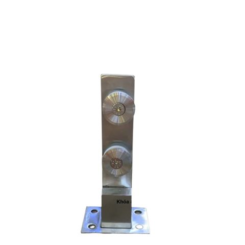 Chân Kẹp Kính Hộp Inox 304 - Trụ Kính Lan Can Cao Cấp Cho Cầu Thang - Kẹp Cố Định Kính 8mm-12mm