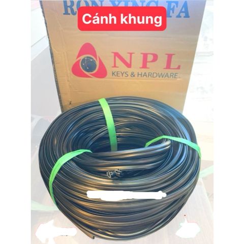 RON NPL được dùng để lắp vào rãnh ron khung bao, cánh, khung cửa đi, cửa sổ, kính.