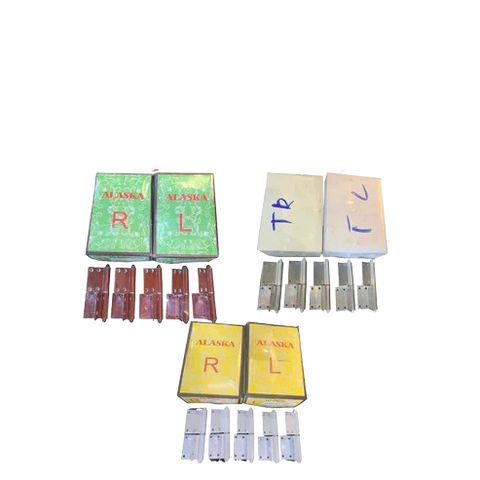 Lề góc cửa nhôm trái phải - bản lề nhôm hệ 700, 1000 loại dày