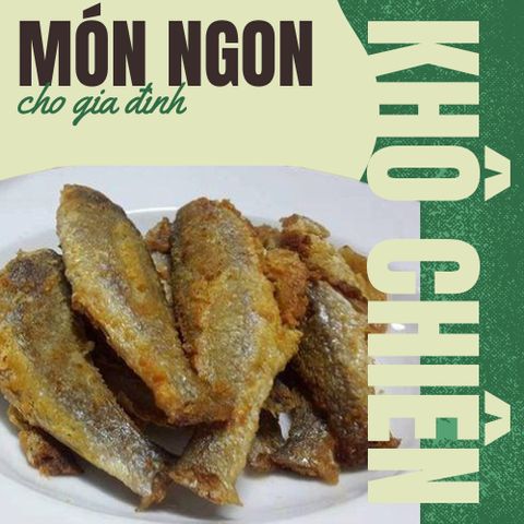 Cá Đù Khô Ướp Muối Hột Tự Nhiên - Đặc Sản Biển Ngon Dùng Kèm Cơm Trắng Hàng Ngày TPHCM