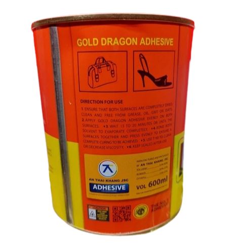 Keo Rồng Vàng P60 600ML Đa Năng - Keo Dán Sàn Đá, Nội Thất, Da, Vải, Ghế Sofa - Hàng Chính Hãng Việt Nam