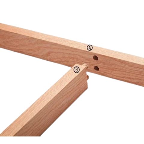 Chốt gỗ, Chốt gỗ liên kết 8mm dài 3cm , 4cm