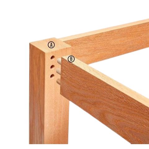 Chốt gỗ, Chốt gỗ liên kết 8mm dài 3cm , 4cm