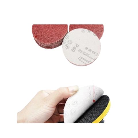 1 Hộp Giấy Chà Nhám Tròn 100mm Đủ Số (100 miếng)