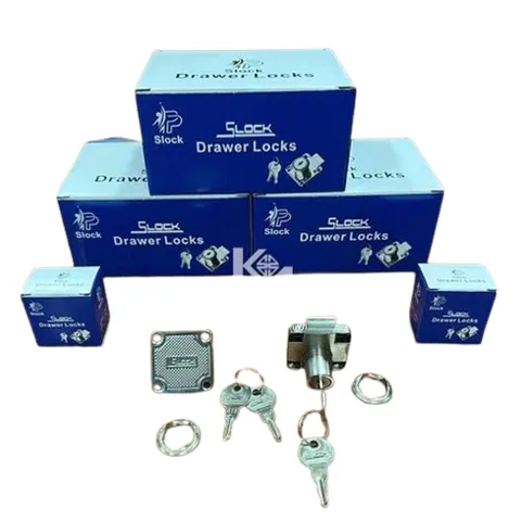 Khóa Vuông SLOCK 138.022 Chìa Tròn - Khóa Tủ Chắc Chắn, Dễ Dàng Lắp Đặt Cho Tủ Gỗ, Tủ Hộc Kéo, Tủ Văn Phòng