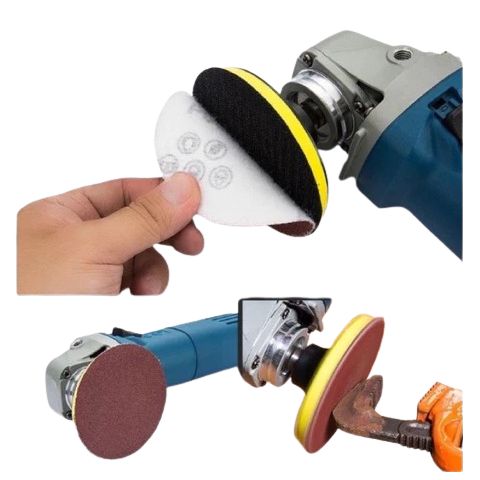 Giấy Nhám Tròn Tự Dính Dùng Cho Máy Mài 100mm đủ số [Combo 10 tờ]