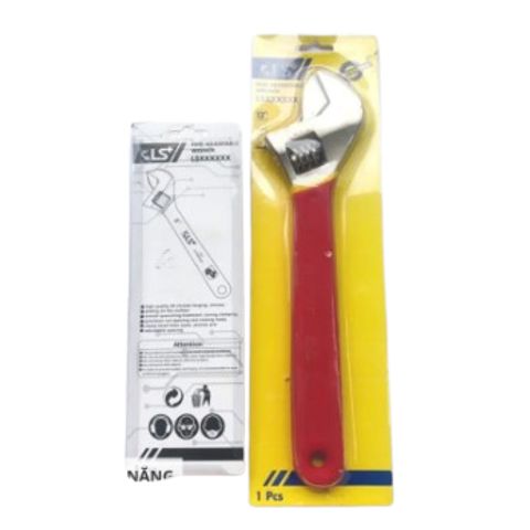 Mỏ lết đa năng bọc cao su LS+ có chất liệu thép siêu bền cao cấp - Mỏ Lết Bọc Cao Su LS+ 8'',10'',12'',15'' [Chính Hãng]