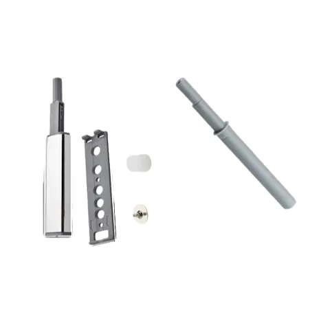 Nêm Nhấn Mở Cánh Cửa Tủ Rebound Device - Thiết Bị Tiện Ích cho Cánh Cửa Dưới 700mm, Hợp Kim Nhôm Mạ Chrome và Nhựa ABS