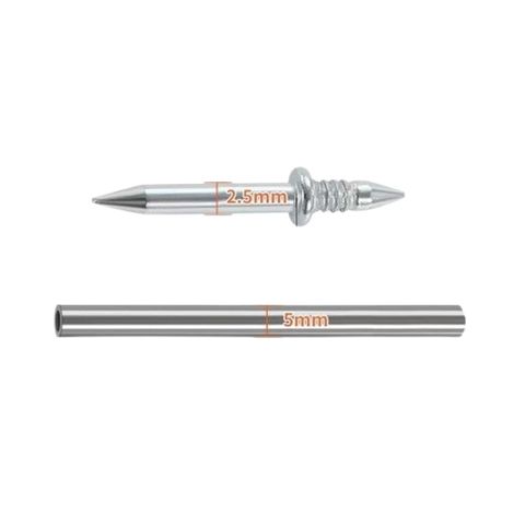 Đinh 2 Đầu Âm Gỗ - Đinh Đóng Tự Rút Không Lộ Lỗ Đục - Gói 100 Đinh Thép Cacbon Bền Chắc, Tiện Dụng Cho Nội Thất