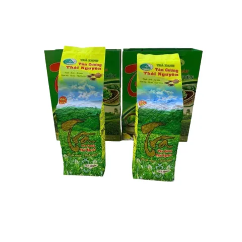 Trà Xanh Tân Cương Thái Nguyên Nõn Đặc Biệt 200g - Hương Thơm Tự Nhiên, Vị Ngọt Đậm Đà, Trà Cao Cấp Sạch 100%