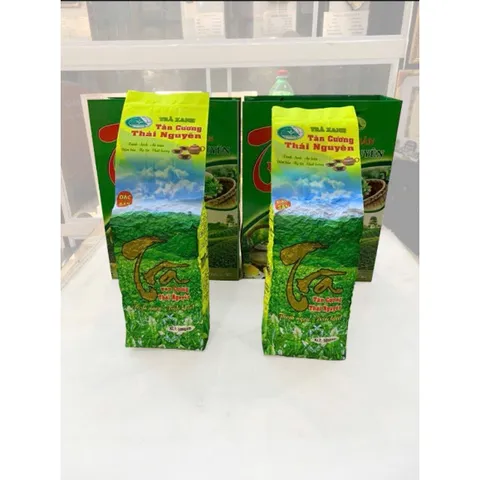 Trà Xanh Tân Cương Thái Nguyên Nõn Đặc Biệt 200g - Hương Thơm Tự Nhiên, Vị Ngọt Đậm Đà, Trà Cao Cấp Sạch 100%