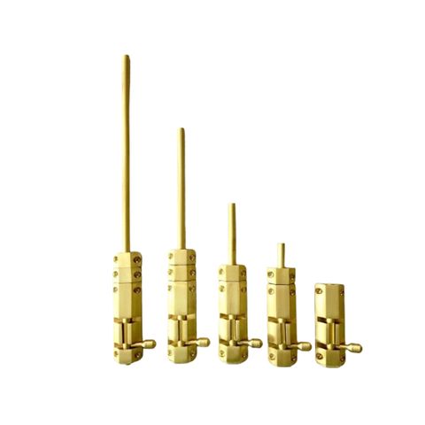 Chốt thau mai rùa-Chốt cửa đúc bằng đồng thau Ø10 dài 1T, 1T5, 2T, 3T, 4T