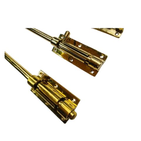 Chốt đồng cửa gỗ, sắt, Chốt cổng bằng đồng, chốt cửa đuôi chuột 25 - 30 - 40cm phi 14-16-20