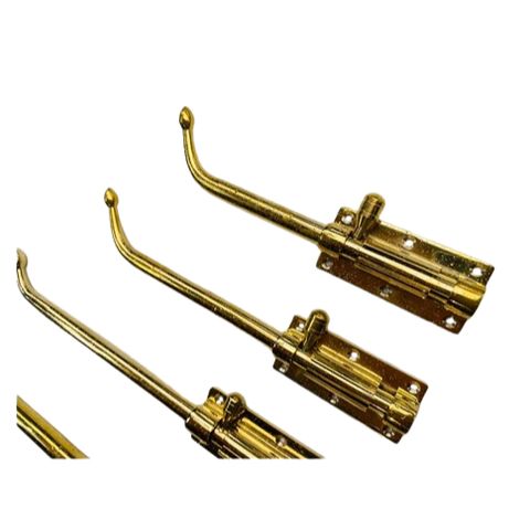 Chốt đồng cửa gỗ, sắt, Chốt cổng bằng đồng, chốt cửa đuôi chuột 25 - 30 - 40cm phi 14-16-20