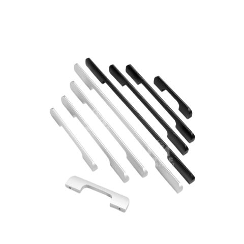 Tay Tủ, Tay nắm cửa tủ Hợp Kim Nhôm 672 đủ màu sắc hiện, Size nhỏ từ 96mm- 256mm [Giá cạnh tranh]