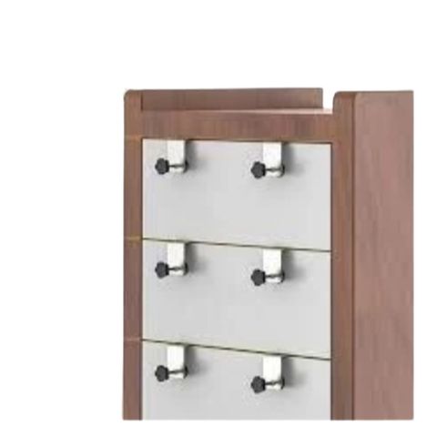 COMBO 2 Kẹp cố định mặt hộc ngăn kéo tủ - Kẹp chữ U