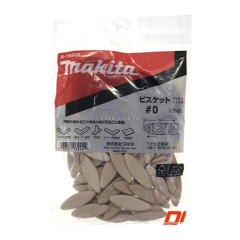 Bộ gỗ ghép mộng No.0 Makita (100 cái/bộ)