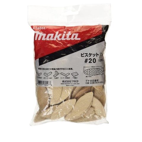 Bộ gỗ ghép mộng No.0 Makita (100 cái/bộ)