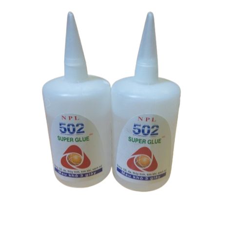 Keo 502 Siêu Dính 500ml - Keo Cường Lực Dán Gỗ, Nhựa, Kim Loại, Đồ Gia Dụng, Chất Lượng Cao, Khô Nhanh, Hữu Ích