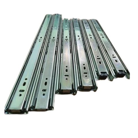 Bộ 2 thanh ray trượt ngăn kéo hộc tủ NEO - Ray trượt 3 bi 3 tầng ngăn kéo tủ bản rộng 42mm dày 11mm