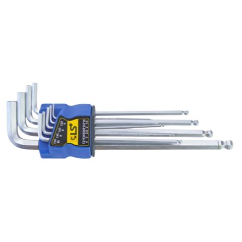 Bộ Lục Giác Bi Dài - Ngắn LS+ 9 Cây SK5 Chống Oxy Hóa - Dụng Cụ Sửa Chữa Chất Lượng Cao, Tiện Dụng