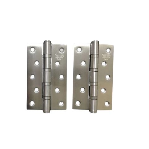 Bản Lề Lá Inox Việt Tiệp Chính Hãng 08225 - Bộ 2 Cái Cho Cửa Gỗ, Nhôm, Sắt - Chất Liệu Inox 304 Độ Bền Cao