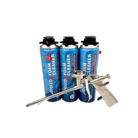 Nước Rửa Foam Apollo Foam Cleaner 500ml - Dung Môi Tẩy Rửa Polyurethane Chuyên Dụng Cho Súng Phun Foam