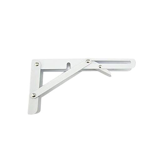 Giá đỡ gập thông minh- Ke đỡ gập chịu lực 60kg - Bộ 2 cái chiều dài 20-25-30-35-40cm thép sơn trắng