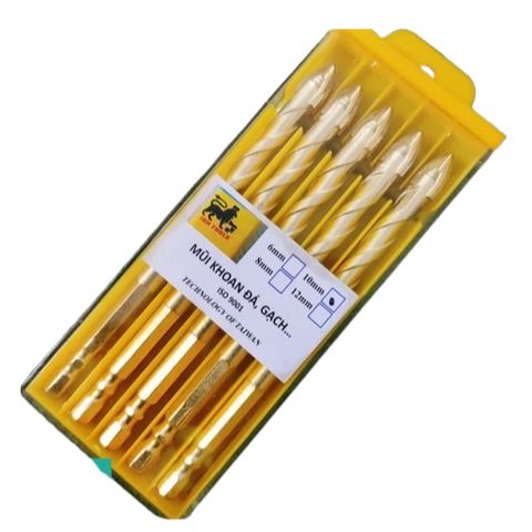 Mũi khoan đa năng 6mm 8mm 10mm 12mm chân lục giác, khoan kính, thủy tinh,khoan gạch men, gạch đá hoa cương
